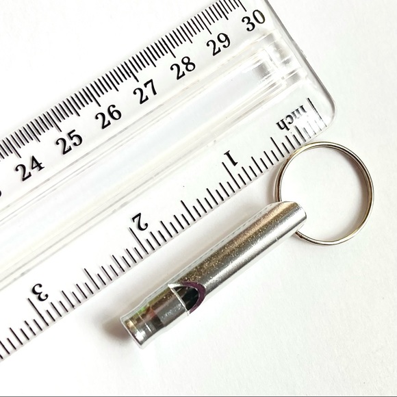 3 Whistles Keychain Key Chain Camping Hiking Lost Kids Personal Safety Adventure - Picture 7 of 11